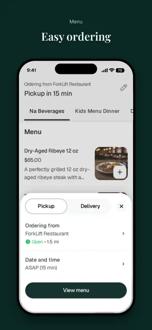 ForkLift Restaurant screenshot 3