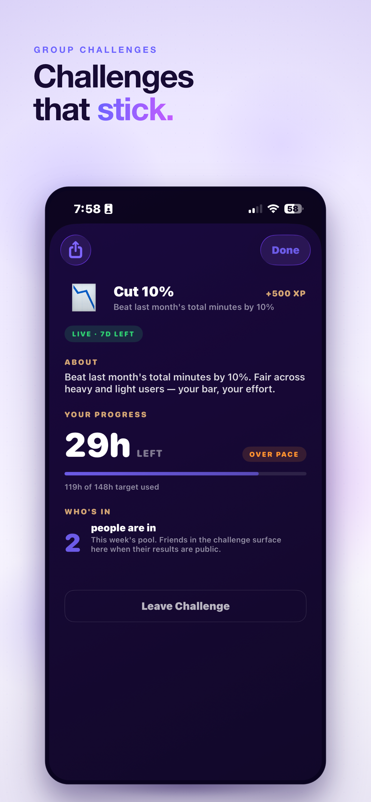 Scrollscore: Beat Screen Time screenshot 4
