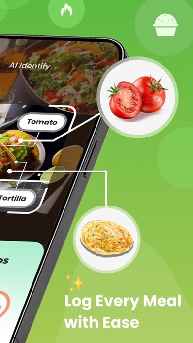 AI Calorie Counter: CaloCare Screenshot