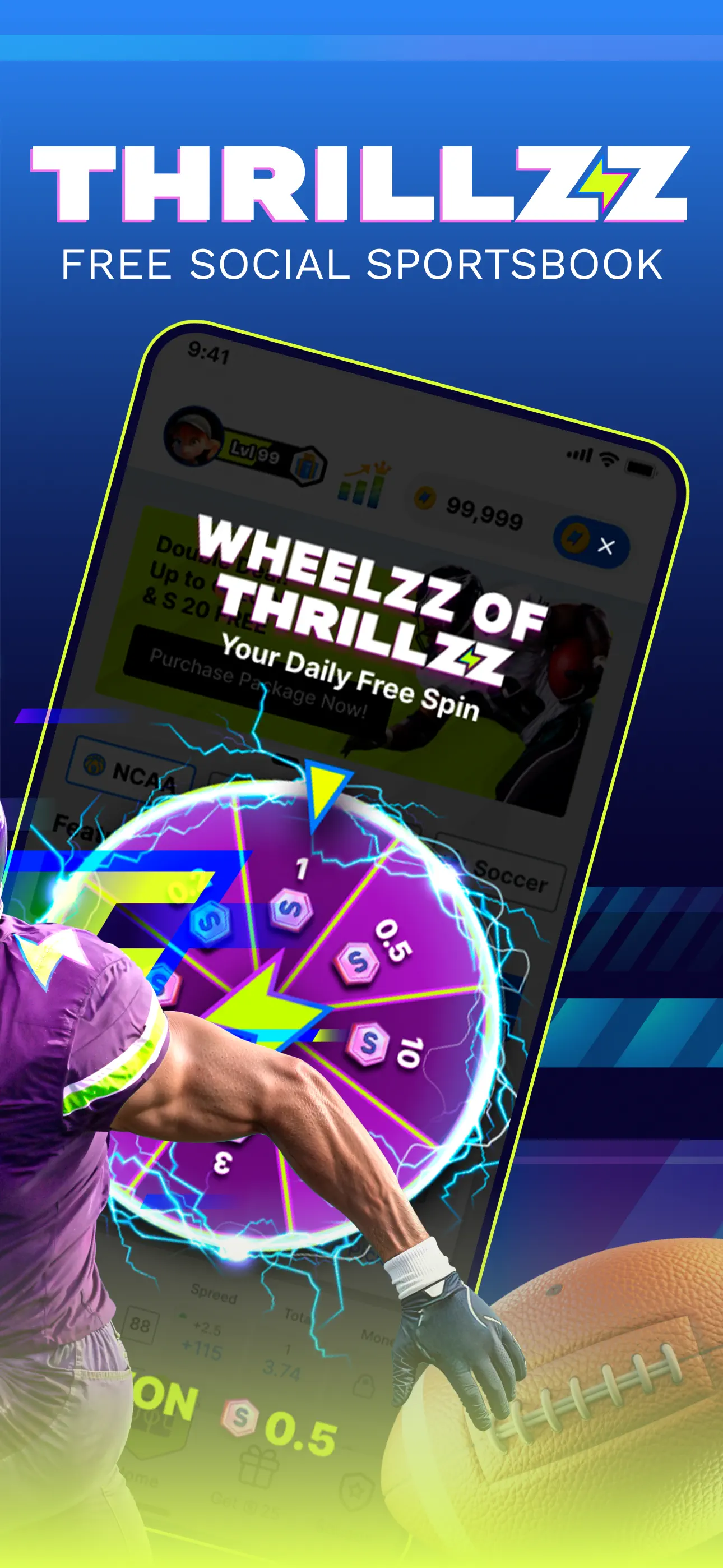 Thrillzz Fun Social Sportsbook screenshot 2