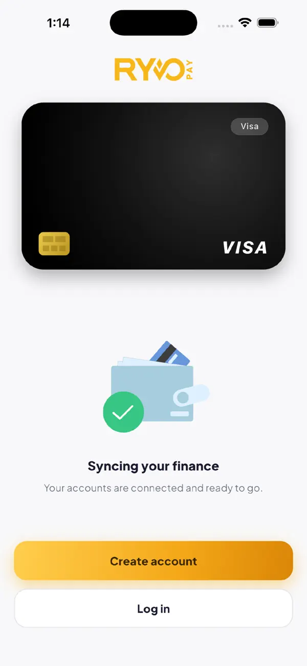 Screenshot #1 pour RyvoPay Mobile