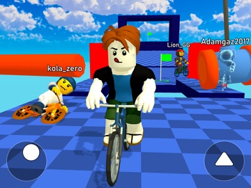 Bike for Obby: Dynamic Play iPad screenshot