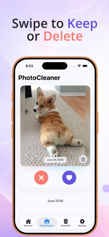 Photo Cleaner: Swipe & Cleanup iPhone screenshot