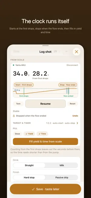 ShotPulled: Espresso Dial-In screenshot 4