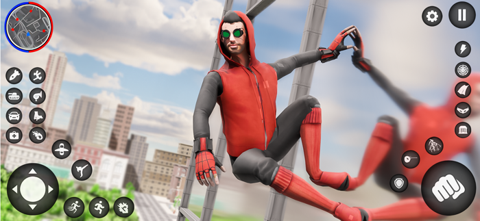 Spider Rope Hero Fighter Game