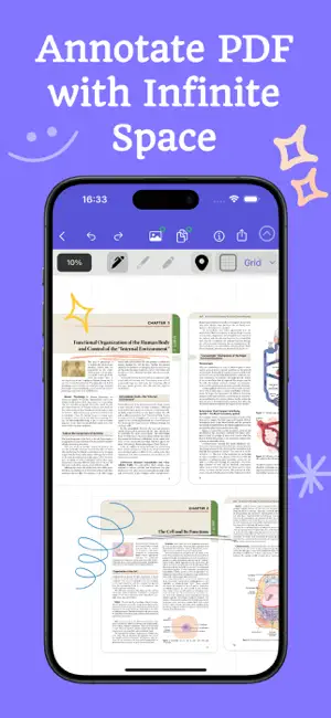 Fullnotes: PDF Notes & Canvas screenshot 1