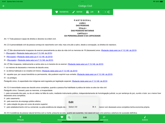 Screenshot #5 pour Código Civil
