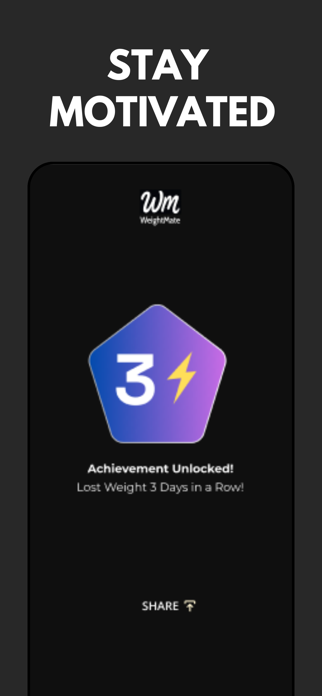BMI Calculator - WeightMate Screenshot 5 of 6
