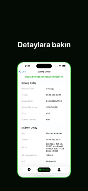 VIP COURIER KURYE screenshot 3