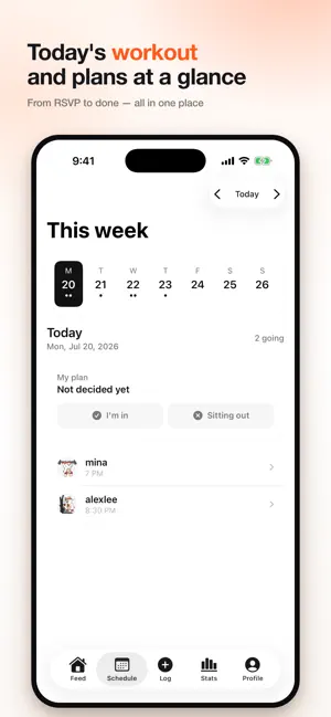 Fitter - Group Workout Social screenshot 2