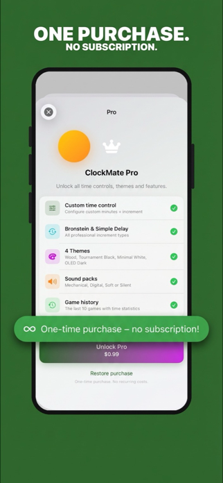 ClockMate — Chess Clock Screenshot 4 of 4