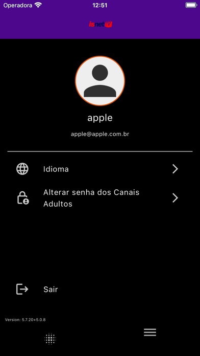 ISNET TV Screenshot