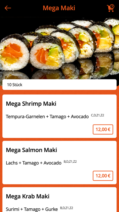 Sushi Boss Saarbrücken Dudw. Screenshot