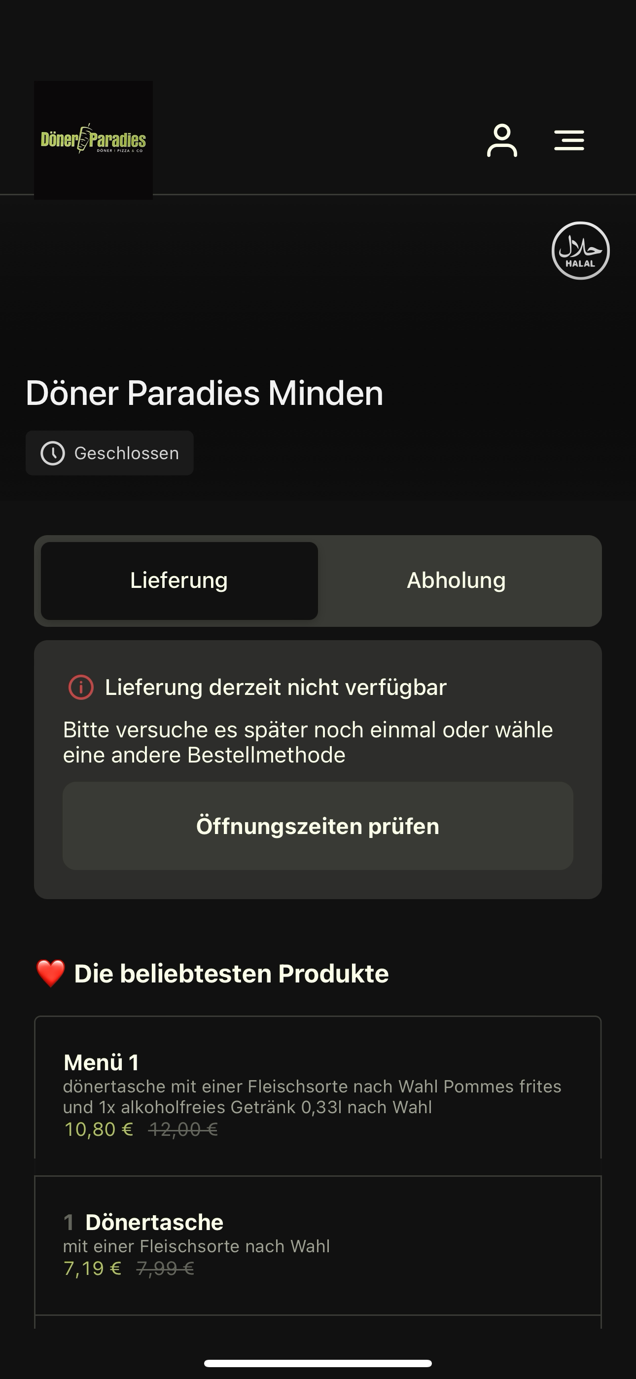 Döner Paradies Minden screenshot 3