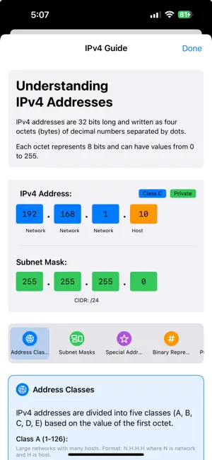 IP Workbench screenshot 2