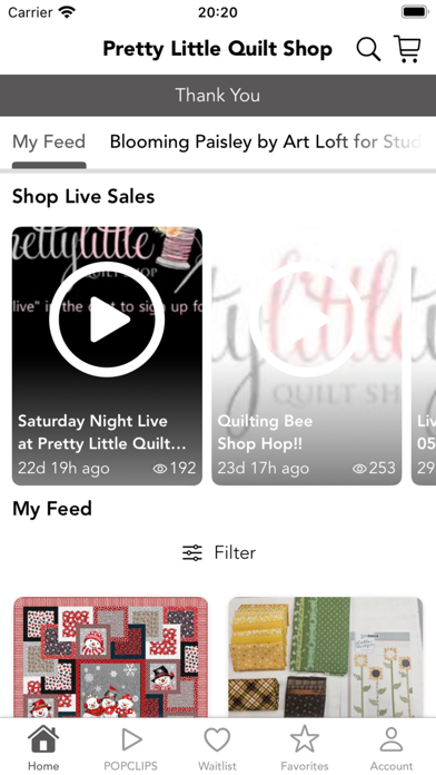 Pretty Little Quilt Shop Screenshot