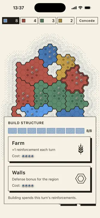 Hegemonia: Pay-Once Strategy screenshot 2