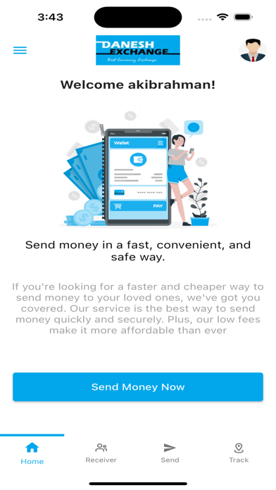 Danesh Exchange Screenshot