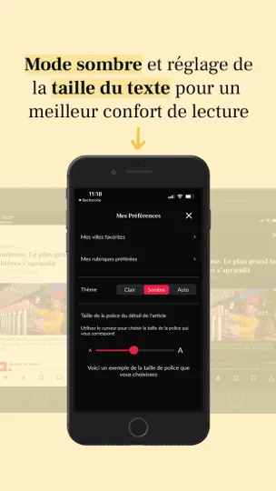Capture d'écran de La Dépêche - Actus En Direct sur iPhone 9