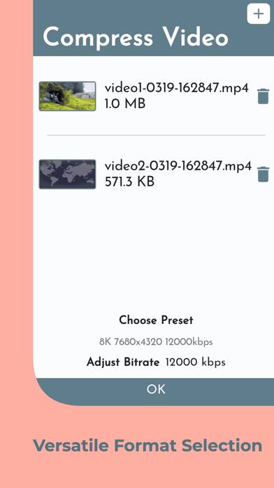 Screenshot #2 pour Just a Simple Video Compressor