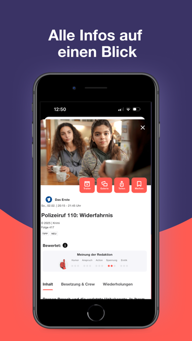 TV SPIELFILM - TV Programm iPhone screenshot 4 - Entertainment app