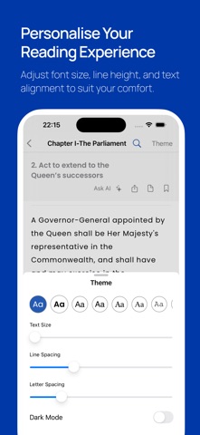 Australia's Constitution iPhone screenshot