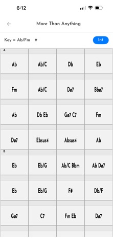 Chord Sheet Pro screenshot