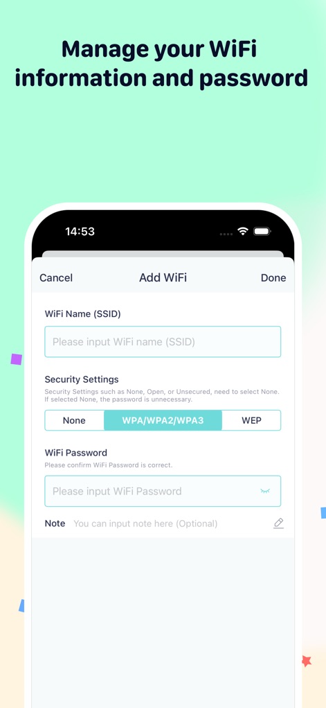 WiFi Share Helper - QR code - Utilities App | MWM
