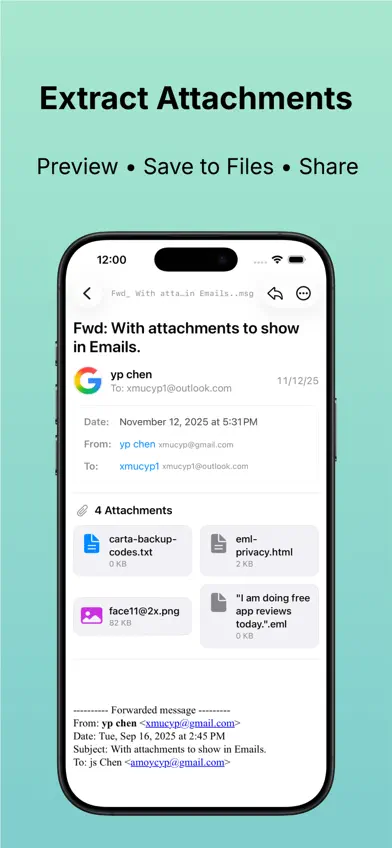MSG Viewer - Email Opener screenshot 4