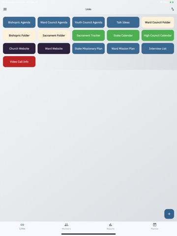 WardTrack iPad screenshot