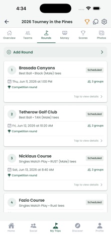 Loop Golf: Trip Manager Screenshot 4 of 8