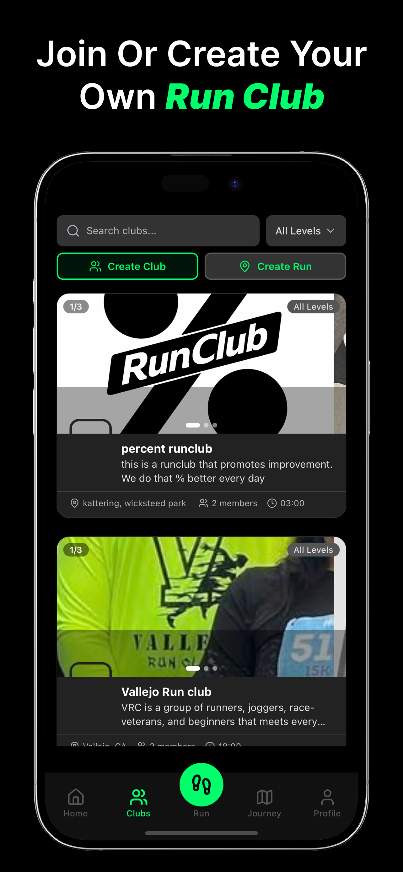 RunFrens: Find Run Clubs