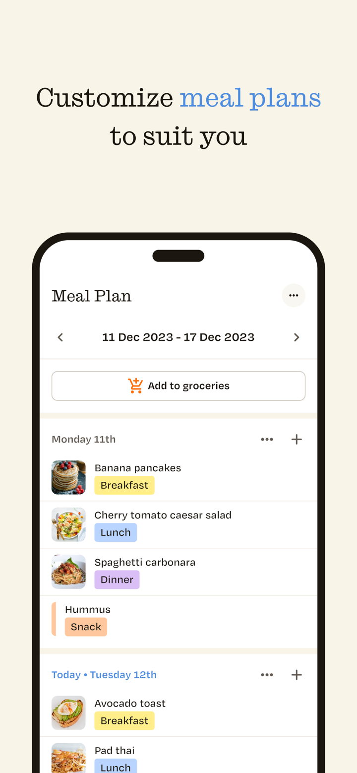 ReciMe: Recipes & Meal Planner screenshot 7