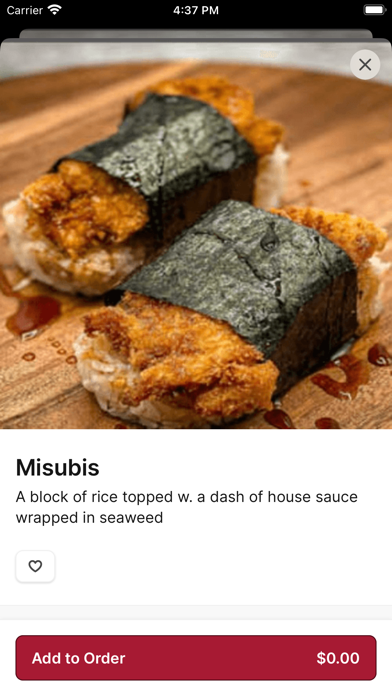 Hana Hawaiian BBQ iPhone screenshot 3 - Food & Drink app