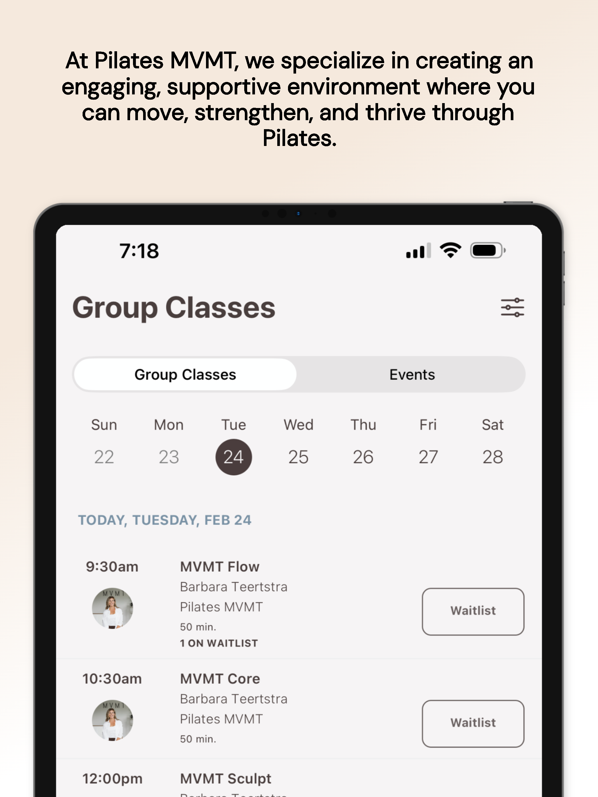 Pilates MVMT screenshot 7