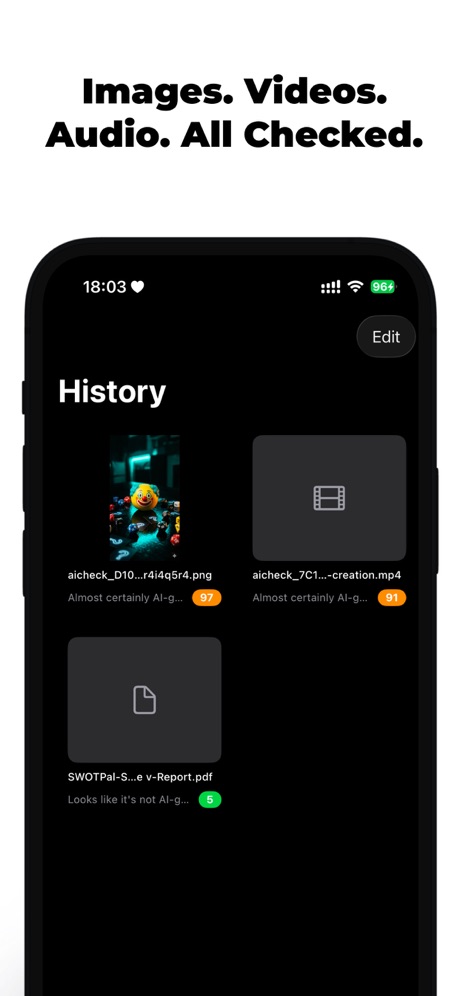 AI Detector App Store screenshot 4 of 4