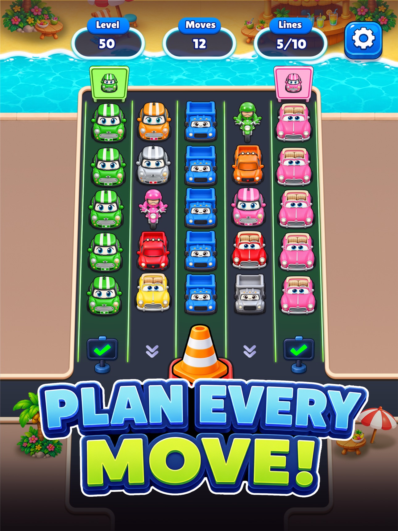 Screenshot 10 of Sort The Lot: Car Park Puzzles