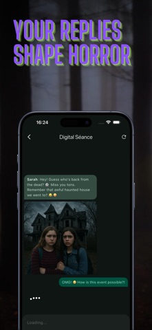 Scary Chat Stories - Addicted iPhone screenshot