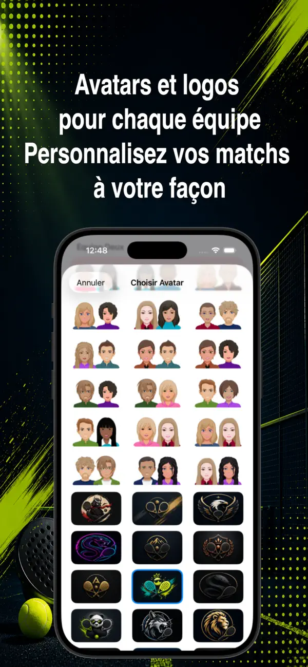 Screenshot #2 pour Tableau des scores de padel