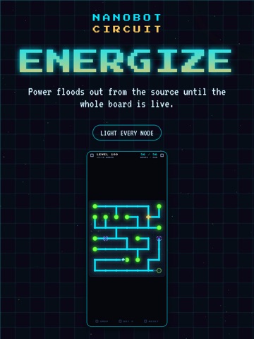 Nanobot Circuit iPad screenshot
