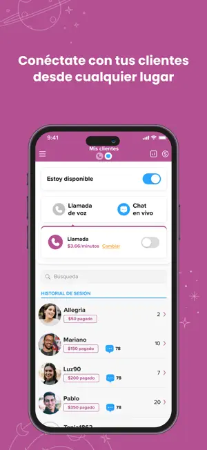 Psíquicos para Asesores screenshot 2