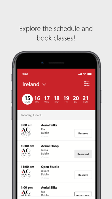 App screenshot