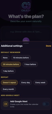 Calezy screenshot