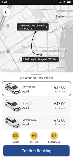 Dingwall Taxis screenshot 4