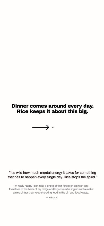 Rice: Dinner Planner screenshot 8