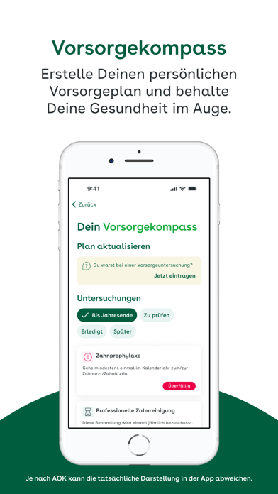 AOK NAVIDA‑App screenshot 2