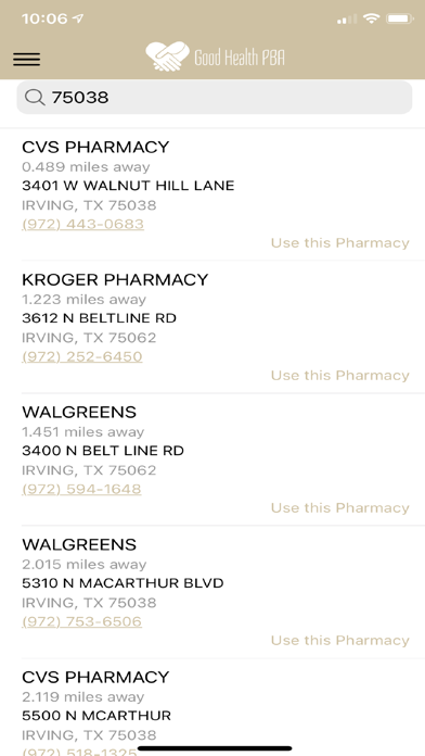 Screenshot #3 pour Good Health PBA