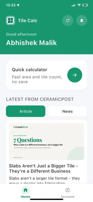 CeramicPost Tile Calculator screenshot 3