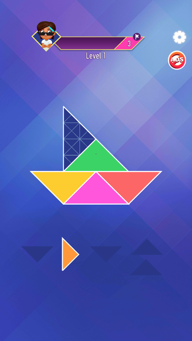 Mia's Tangram Screenshot