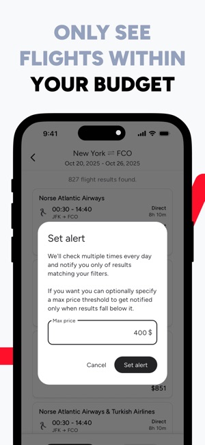 Airfare Alerts App